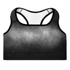 Black Sky Padded Sports Bra - Funfitti Apparel