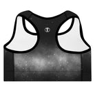 Black Sky Padded Sports Bra - Funfitti Apparel