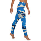 Blue Camo Yoga Leggings - Funfitti Apparel