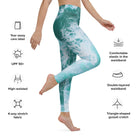 Calming Waters Yoga Leggings - Funfitti Apparel