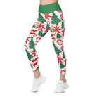 Christmas Tree Leggings with pockets - Funfitti Apparel