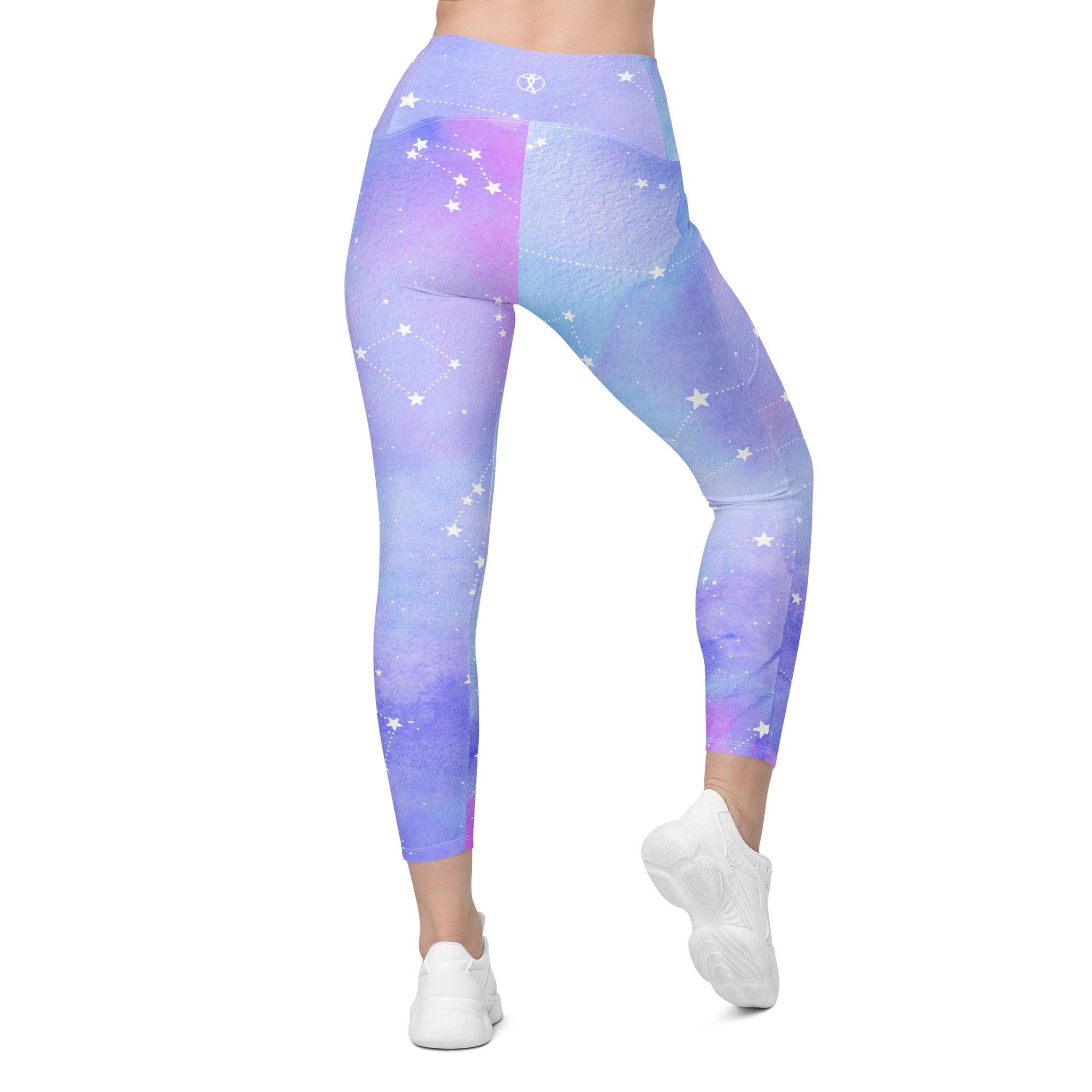 Constellations Leggings with pockets - Funfitti Apparel