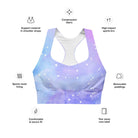 Constellations Longline sports bra - Funfitti Apparel