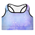 Constellations Padded Sports Bra - Funfitti Apparel