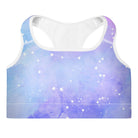 Constellations Padded Sports Bra - Funfitti Apparel