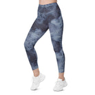 Floating Sky Leggings with pockets - Funfitti Apparel