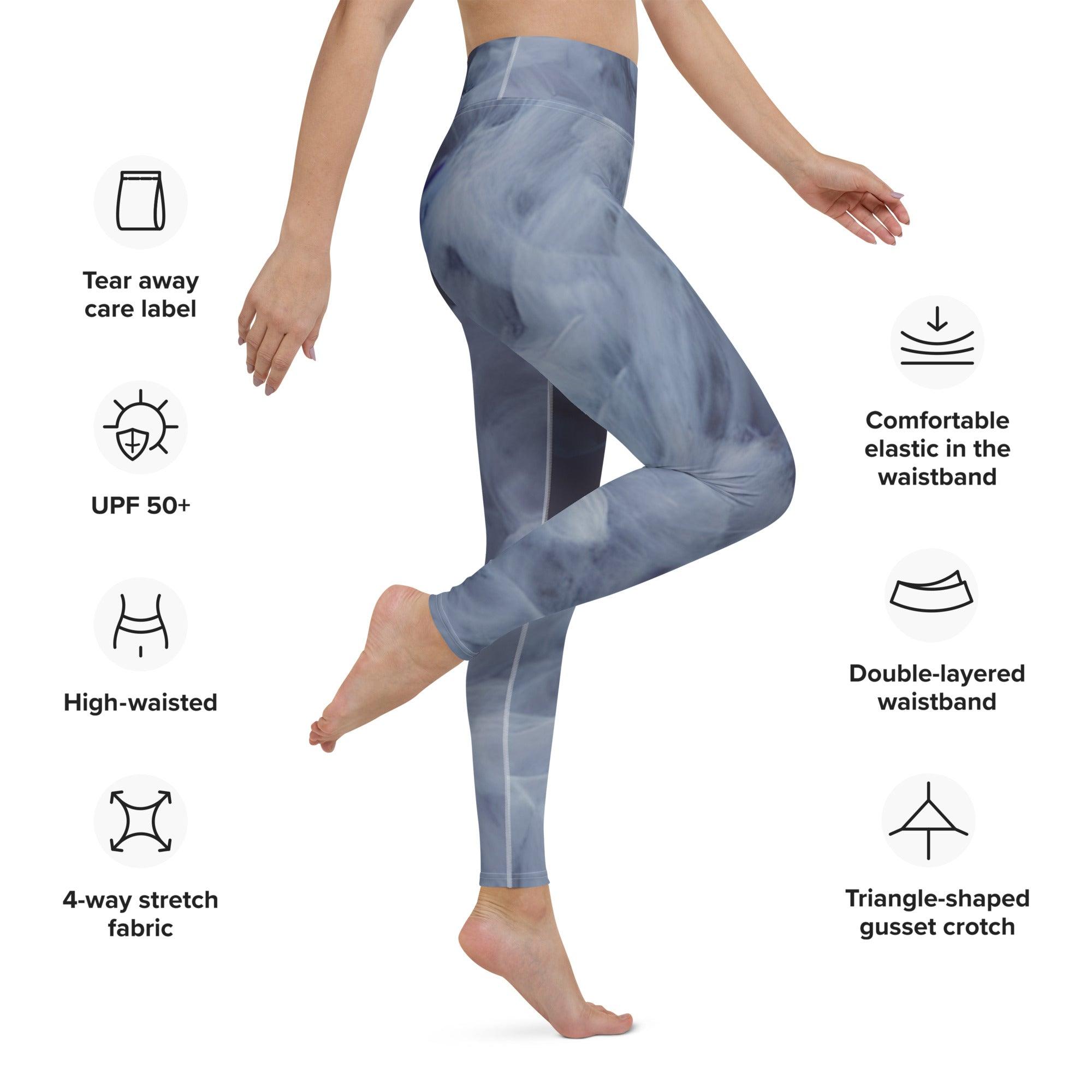 Floating Sky Yoga Leggings - Funfitti Apparel