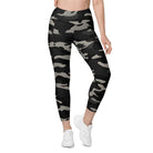 Gray Camo Leggings with pockets - Funfitti Apparel