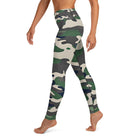 Green Camo Yoga Leggings - Funfitti Apparel