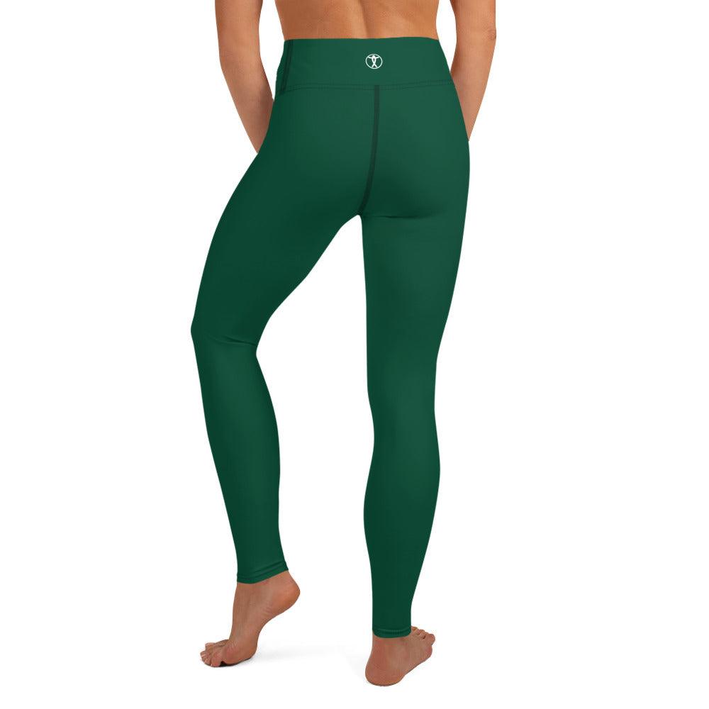 Green Yoga Leggings - Funfitti Apparel