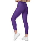 Indigo Leggings with pockets - Funfitti Apparel