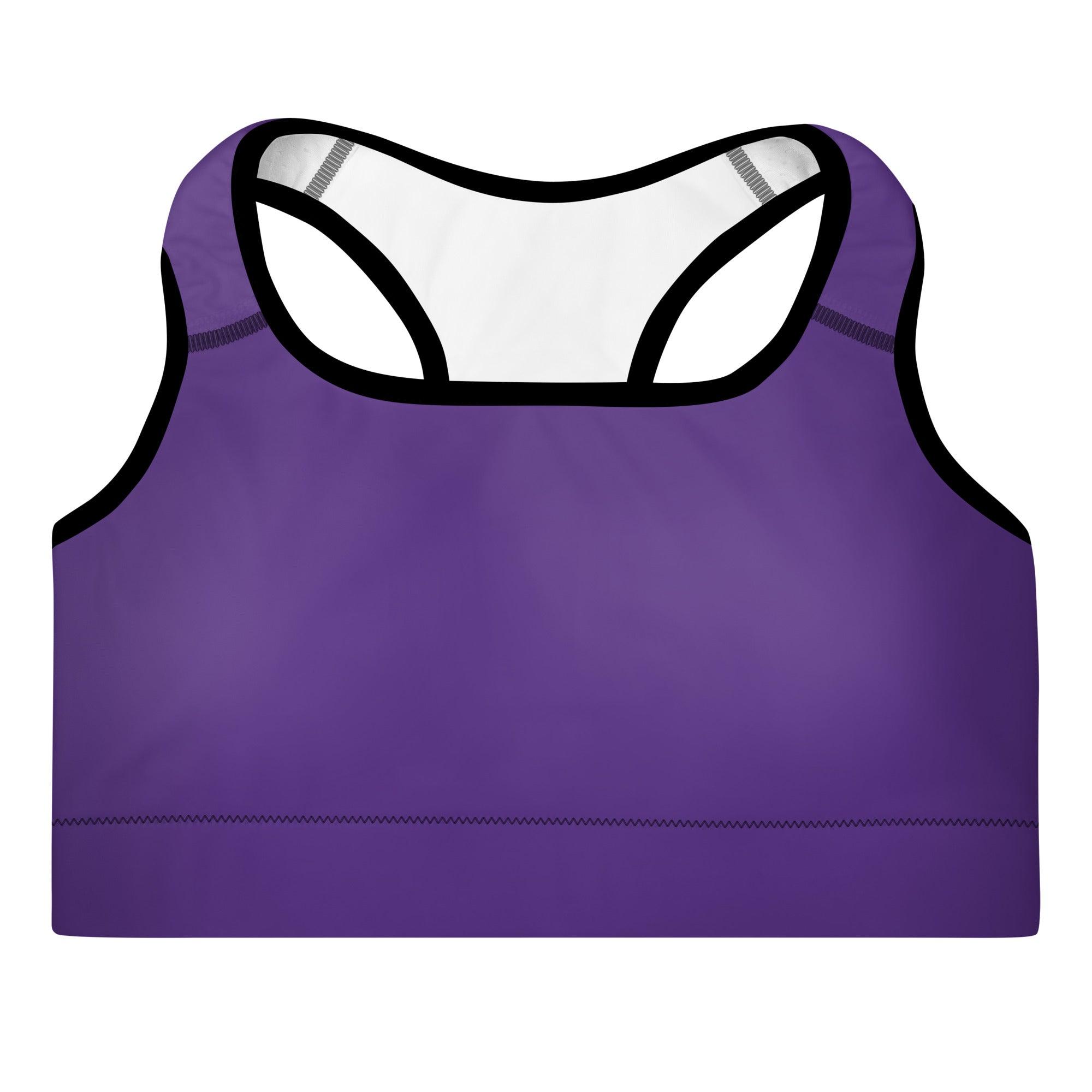 Indigo Padded Sports Bra - Funfitti Apparel