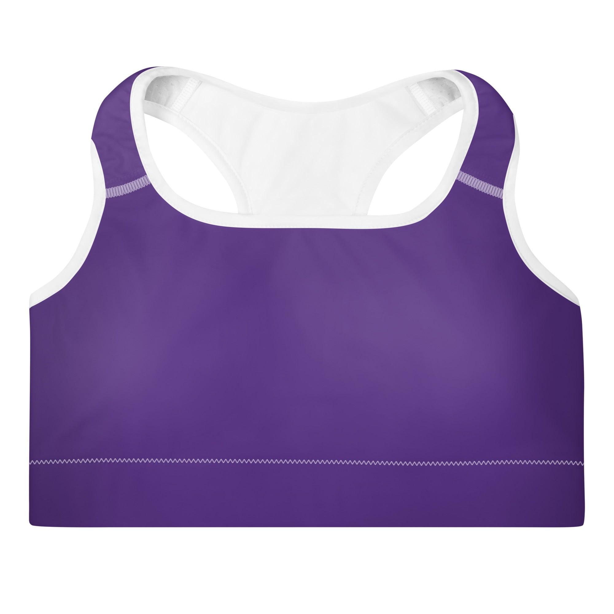 Indigo Padded Sports Bra - Funfitti Apparel