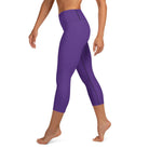 Indigo Yoga Capri Leggings - Funfitti Apparel