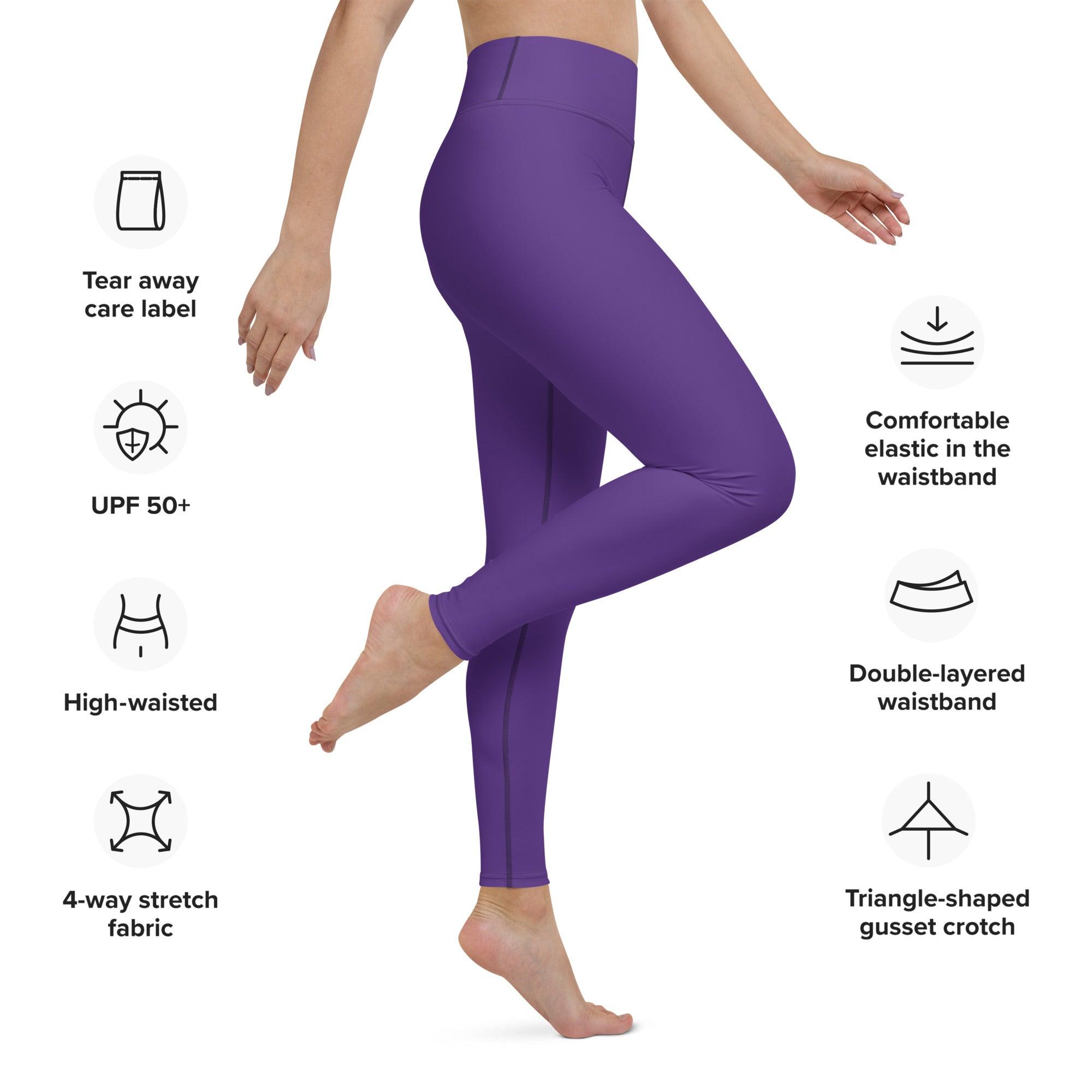 Indigo Yoga Leggings - Funfitti Apparel