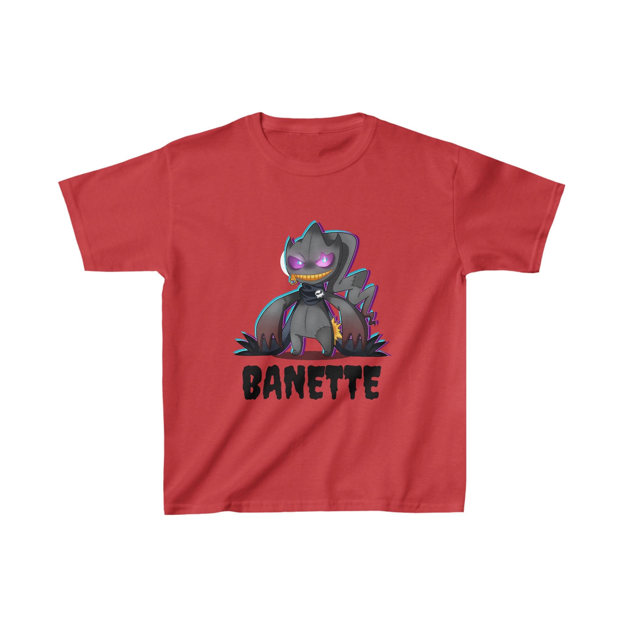 Kid's Heavy Cotton™ Banette Pokemon Tee - Funfitti Apparel