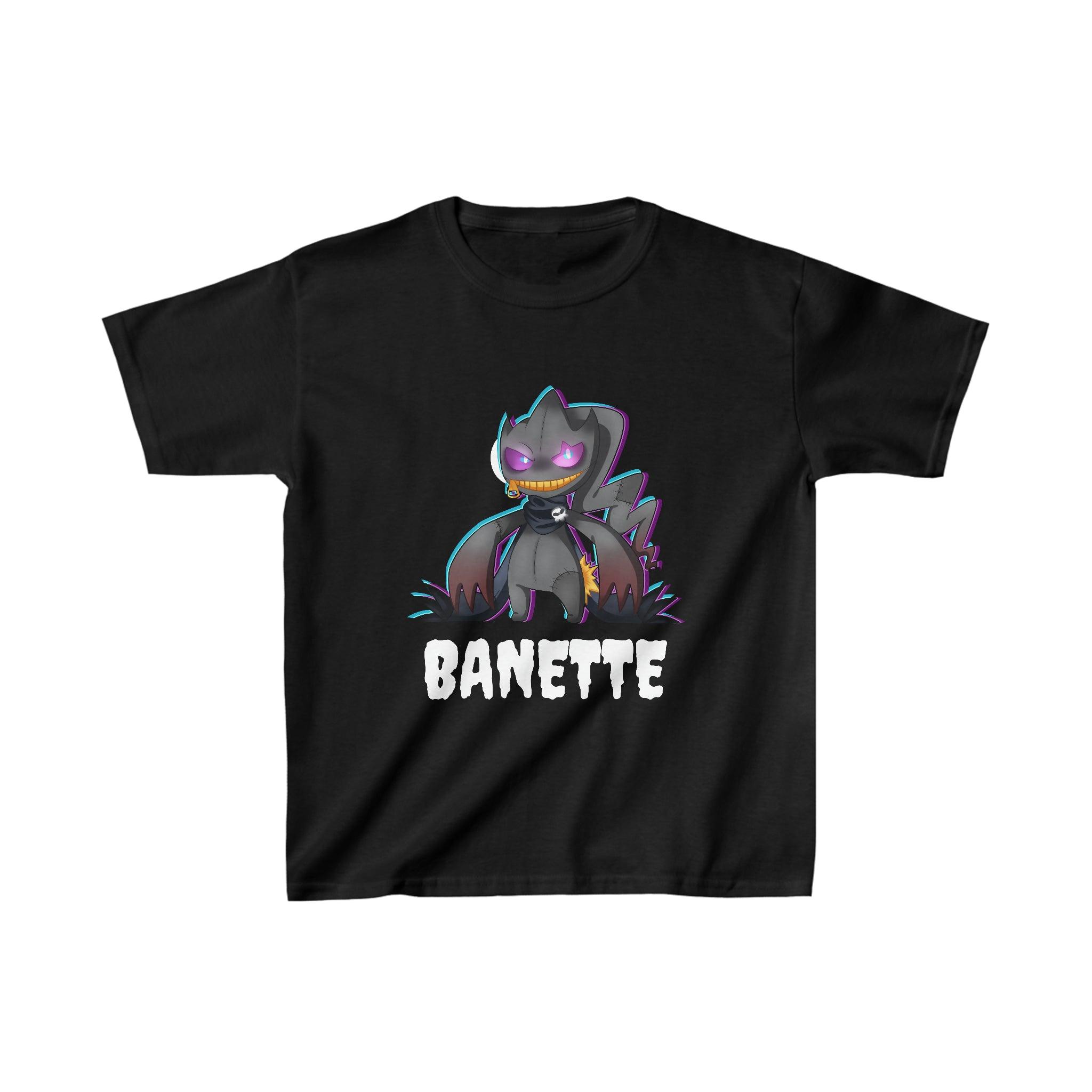 Kid's Heavy Cotton™ Banette Pokemon Tee - Funfitti Apparel