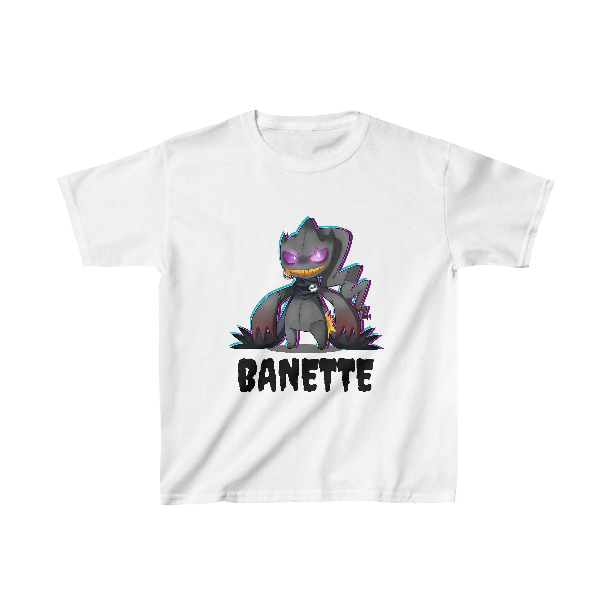 Kid's Heavy Cotton™ Banette Pokemon Tee - Funfitti Apparel