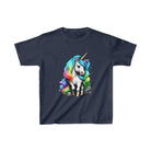 Kid's Heavy Cotton™ Rainbow Unicorn Tee - Funfitti Apparel