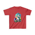 Kid's Heavy Cotton™ Rainbow Unicorn Tee - Funfitti Apparel