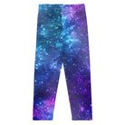 Kid's Purple Galaxy Leggings - Funfitti Apparel