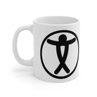 Logo Ceramic Mug 11oz - Funfitti Apparel