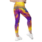 Majestic Mountains Leggings with pockets - Funfitti Apparel