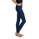 Navy Youth Leggings - Funfitti Apparel