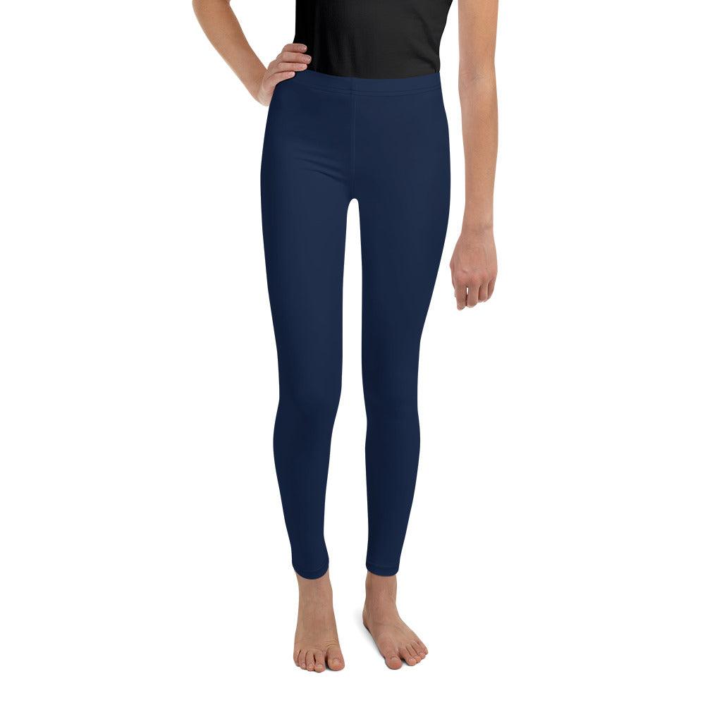 Navy Youth Leggings - Funfitti Apparel