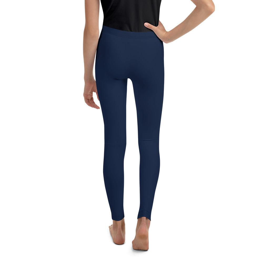 Navy Youth Leggings - Funfitti Apparel