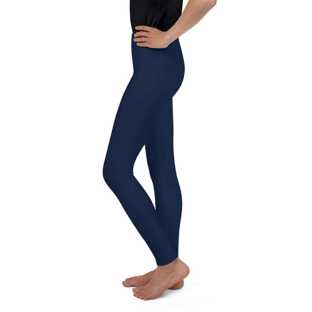 Navy Youth Leggings - Funfitti Apparel