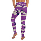 Purple Camo Yoga Leggings - Funfitti Apparel