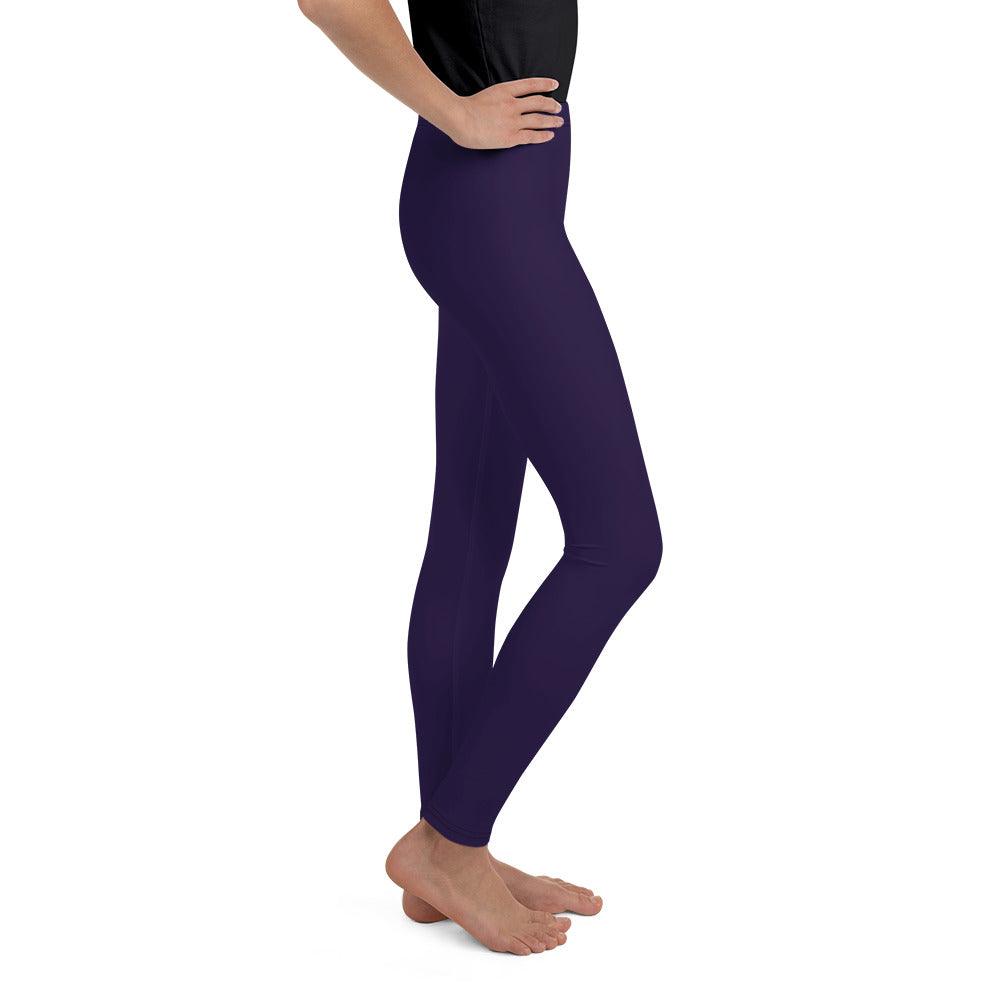 Purple Youth Leggings - Funfitti Apparel