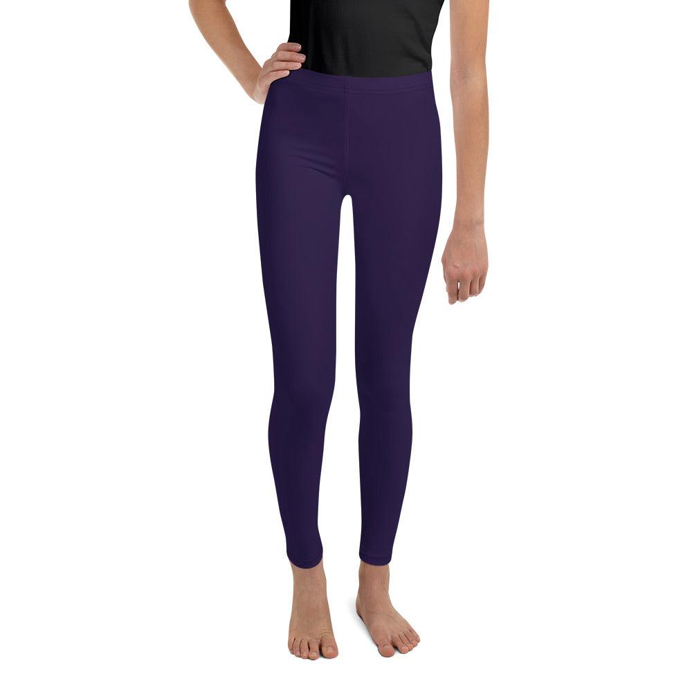 Purple Youth Leggings - Funfitti Apparel