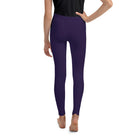 Purple Youth Leggings - Funfitti Apparel