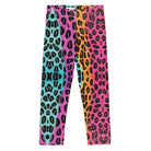 Rainbow Cheetah Kid's Leggings - Funfitti Apparel