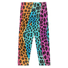 Rainbow Cheetah Kid's Leggings - Funfitti Apparel