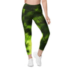 Swaying Bamboo Leggings with pockets - Funfitti Apparel