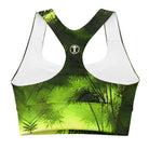 Swaying Bamboo Longline sports bra - Funfitti Apparel