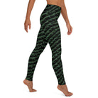 Tenacious Green Gator Yoga Leggings - Funfitti Apparel