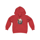 Youth Heavy Blend Hooded Tiger Sweatshirt - Funfitti Apparel